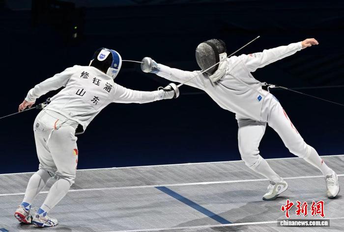 安徽选手俞乐凡力克强敌