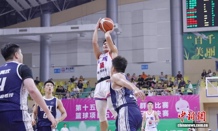 第十五届全国运动会群众比赛五人篮球：广东男